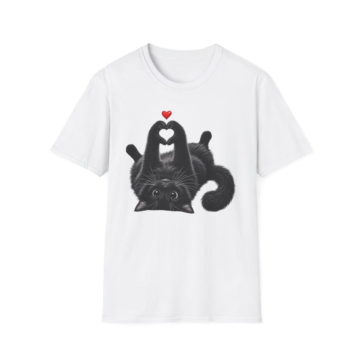 Cute Black Cat T-Shirt