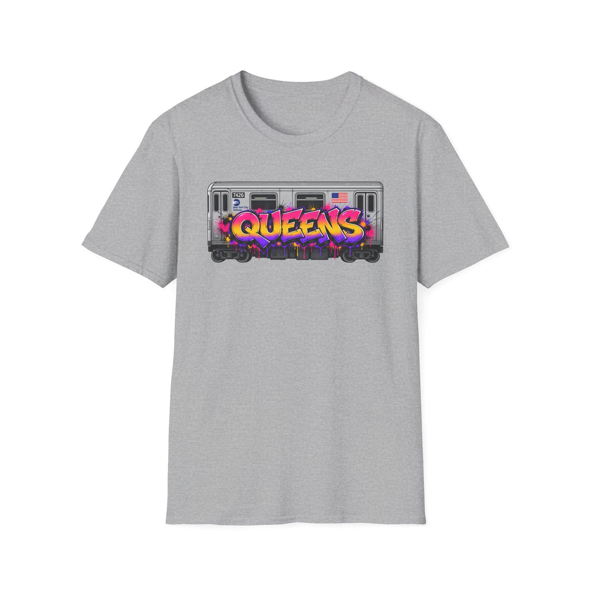 Queens Subway Graffiti T-Shirt