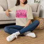 Pink New York City Skyline T-Shirt