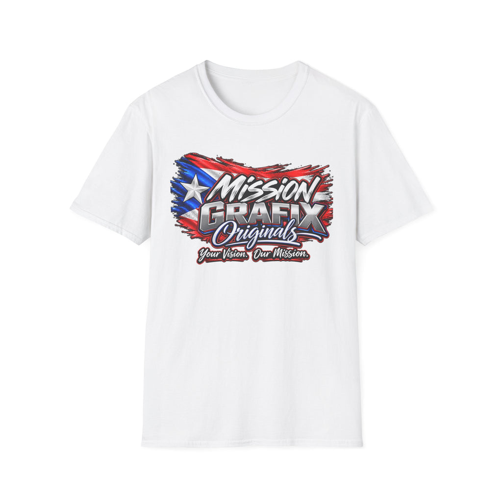Mission Grafix Puerto Rican Flag T-Shirt