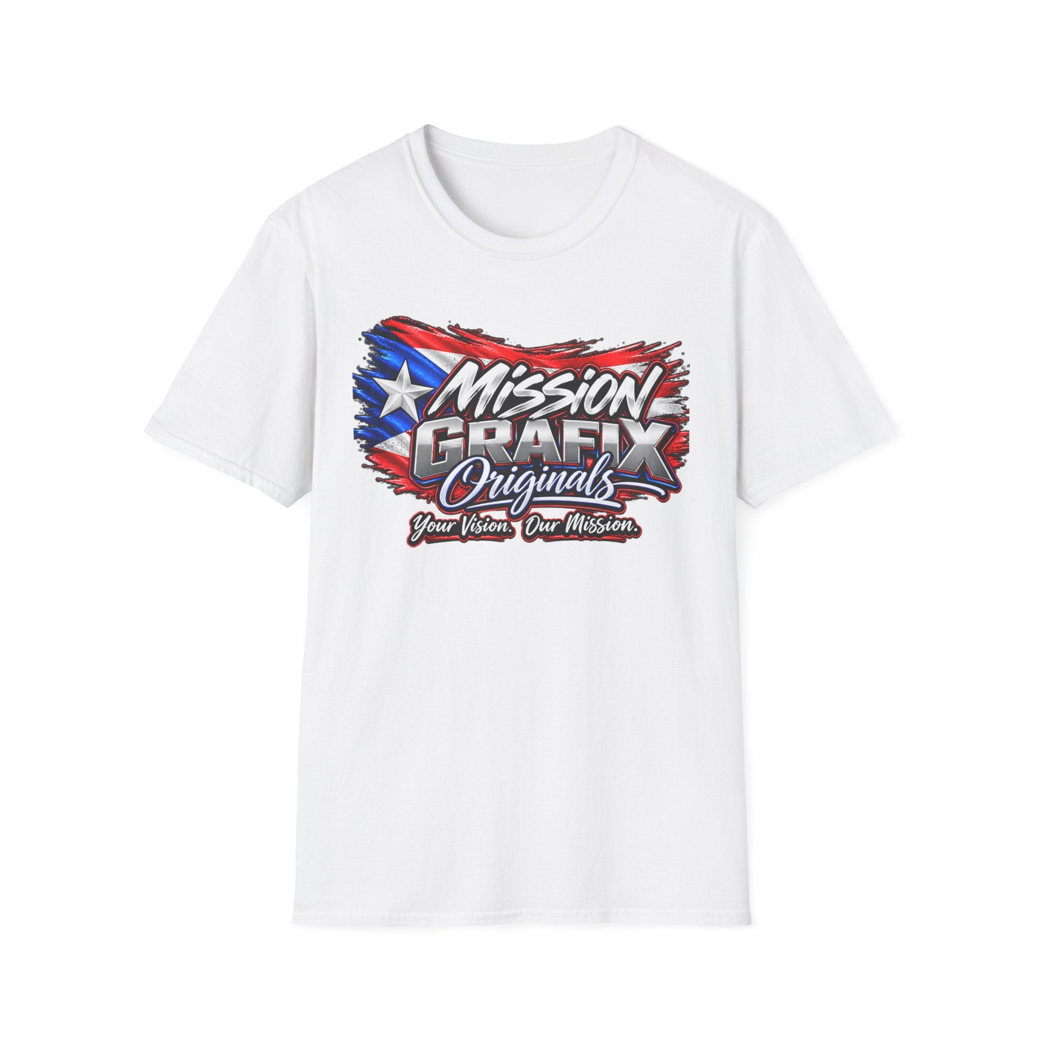 Mission Grafix Puerto Rican Flag T-Shirt
