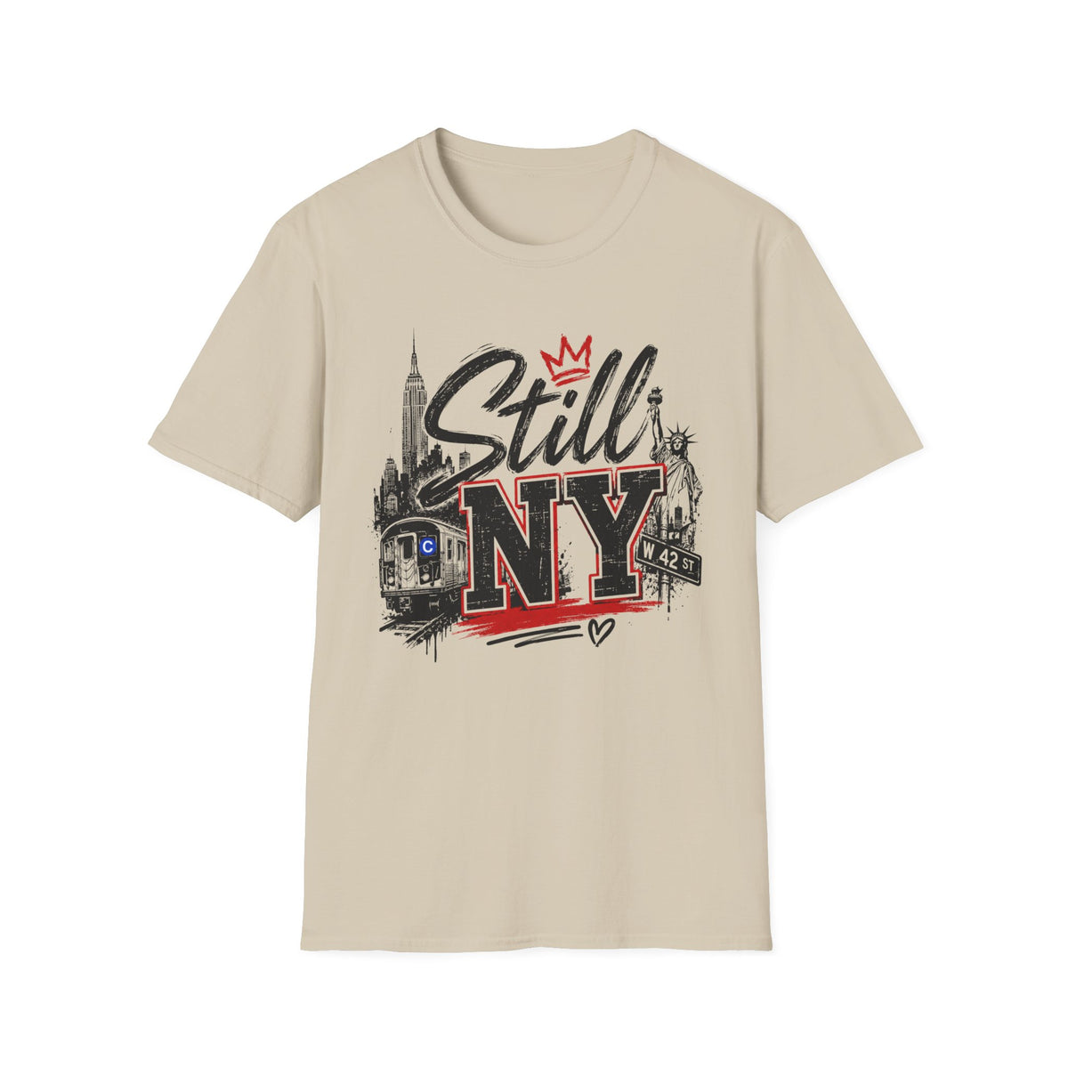 Still NY - C Train - T-Shirt