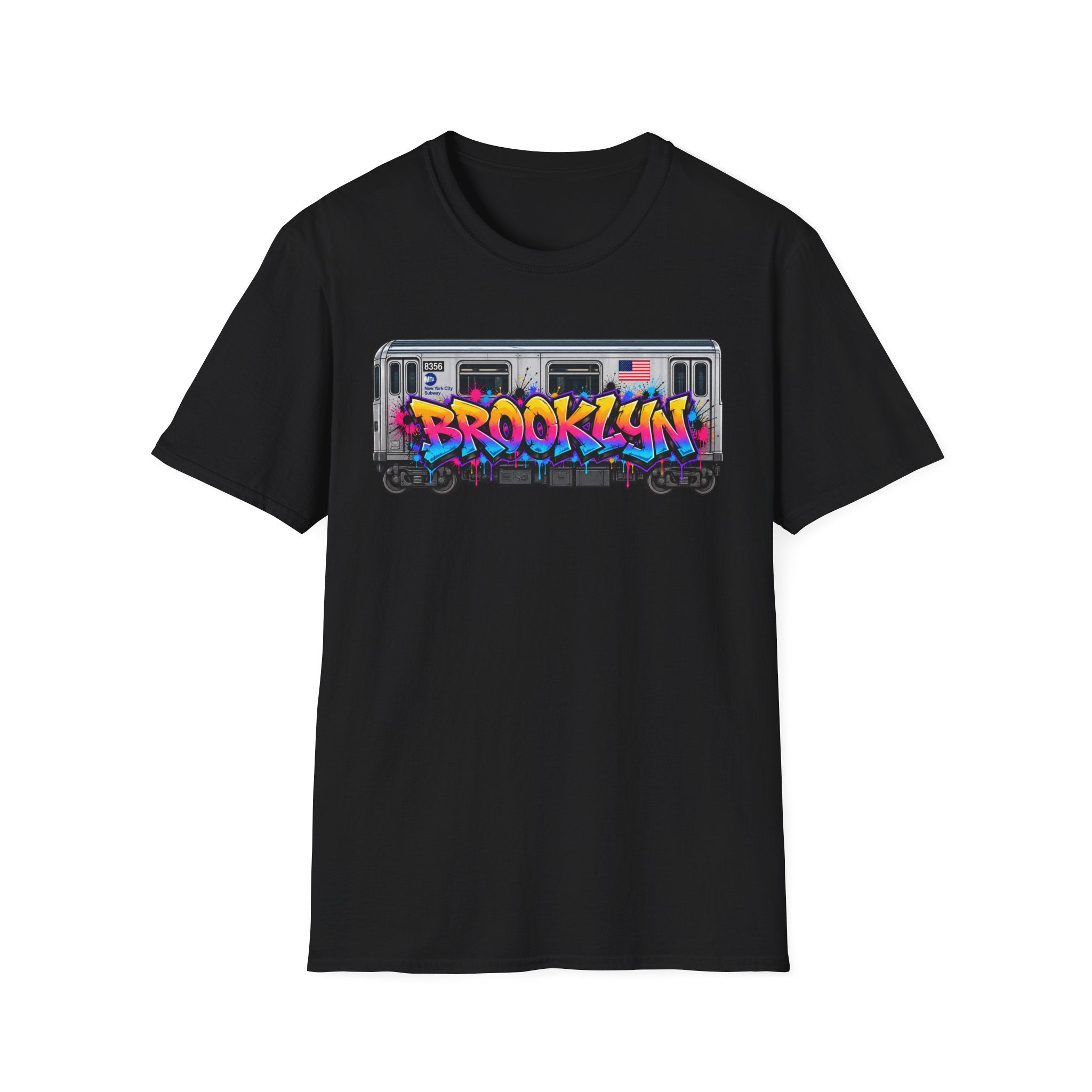 Brooklyn Graffiti Subway Car T-Shirt
