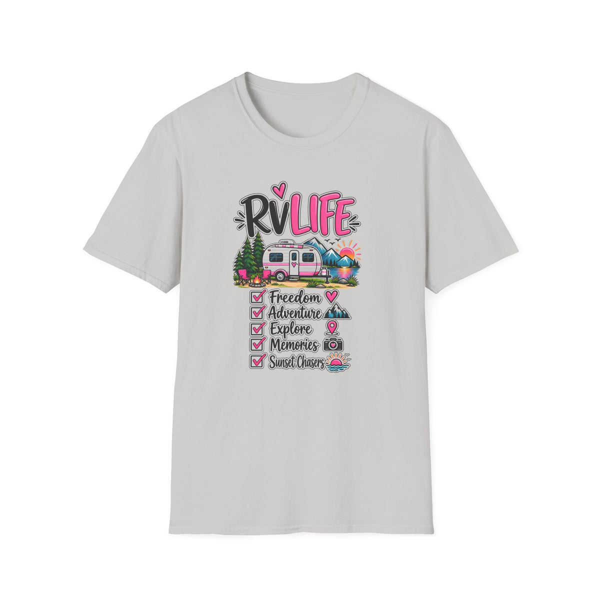 RV Life Checklist T-Shirt