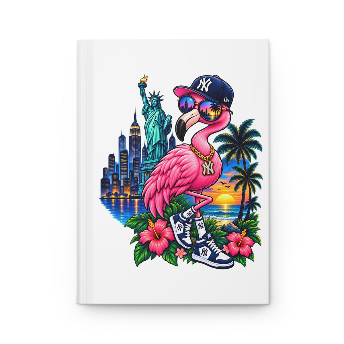 NYC Flamingo - Journal Hardcover