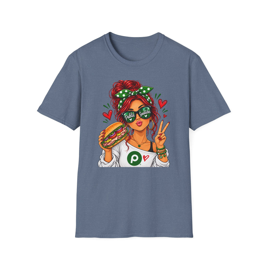 Publix Sandwiches Influencer Girl (Red Head) T-Shirt