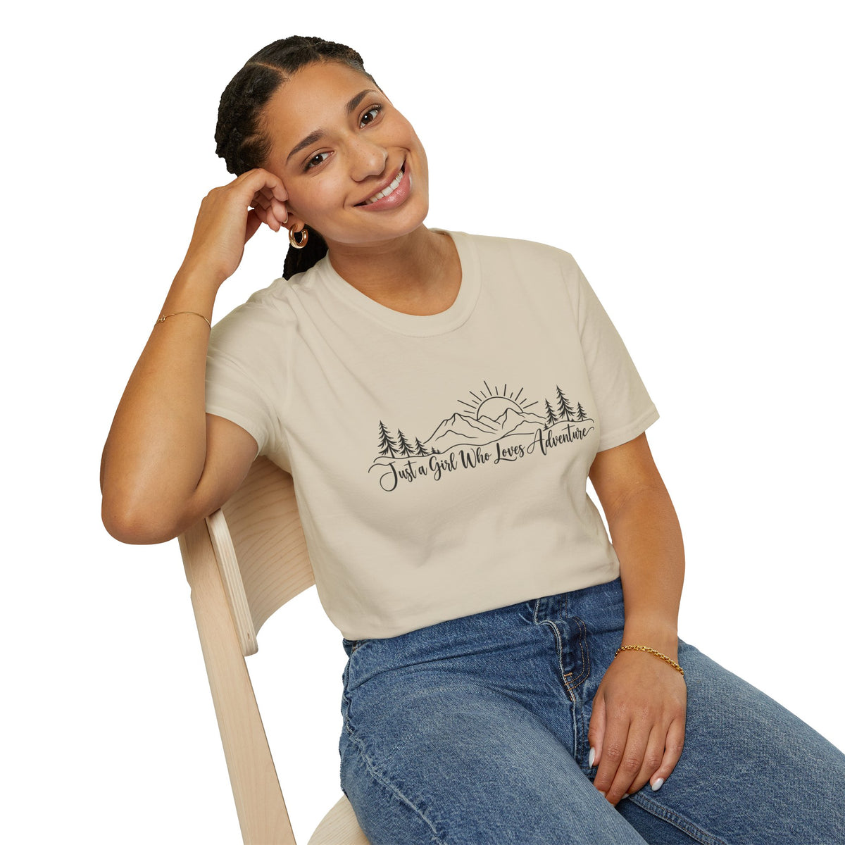 Just A Girl Who Loves Adventure T-Shirt