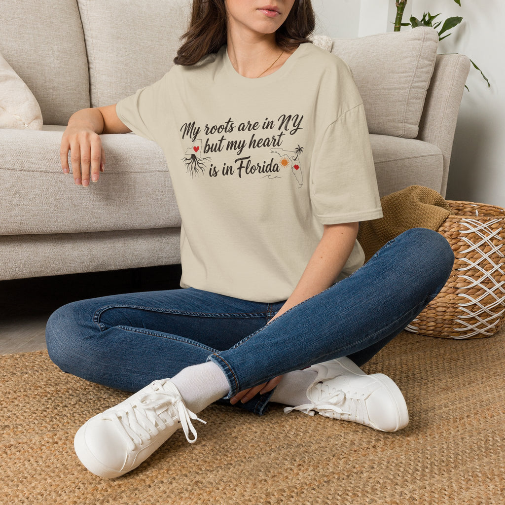 My Roots are in NY and heart is in FL III T-Shirt