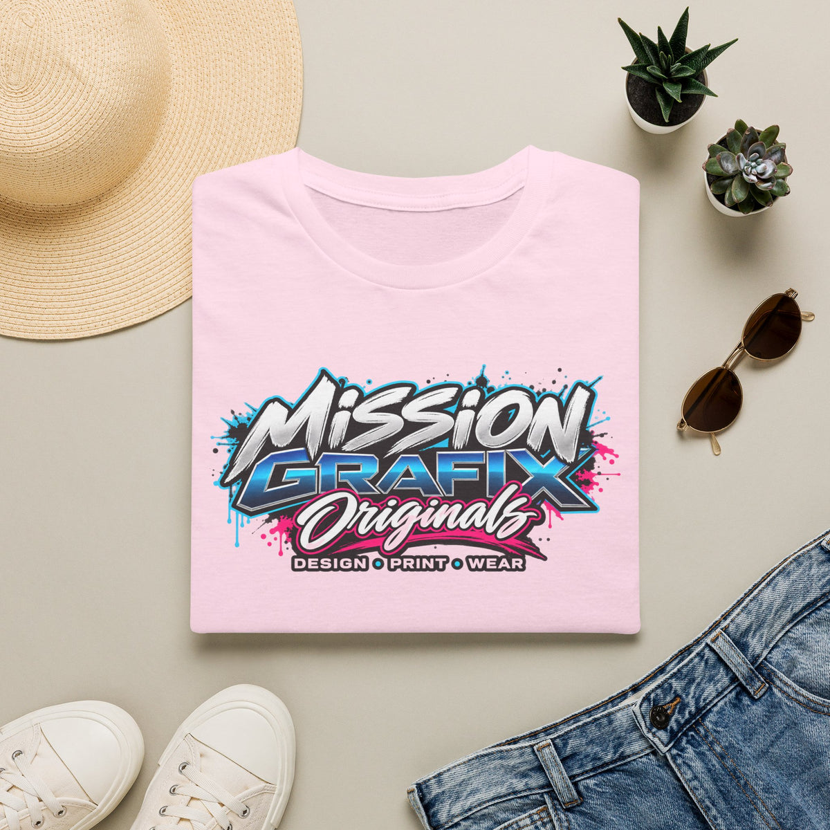 Mission Grafix Paint Splatter - T-Shirt