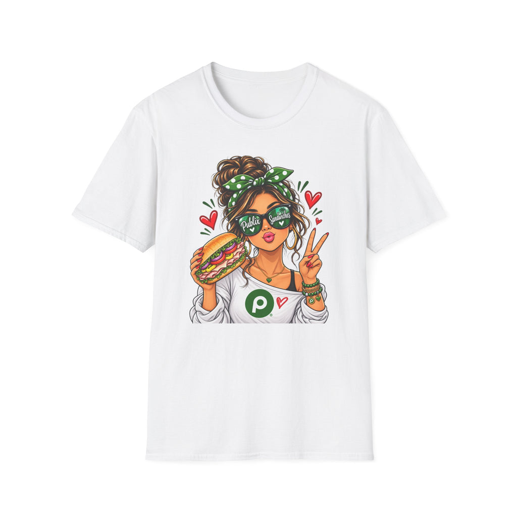Publix Sandwiches Influencer Girl (Brunette) T-Shirt