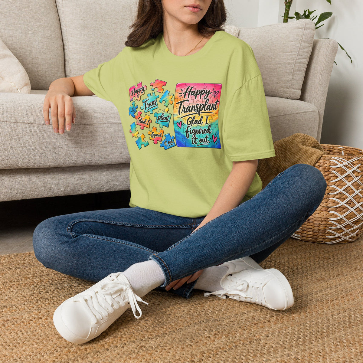 Happy Transplant Puzzle T-Shirt
