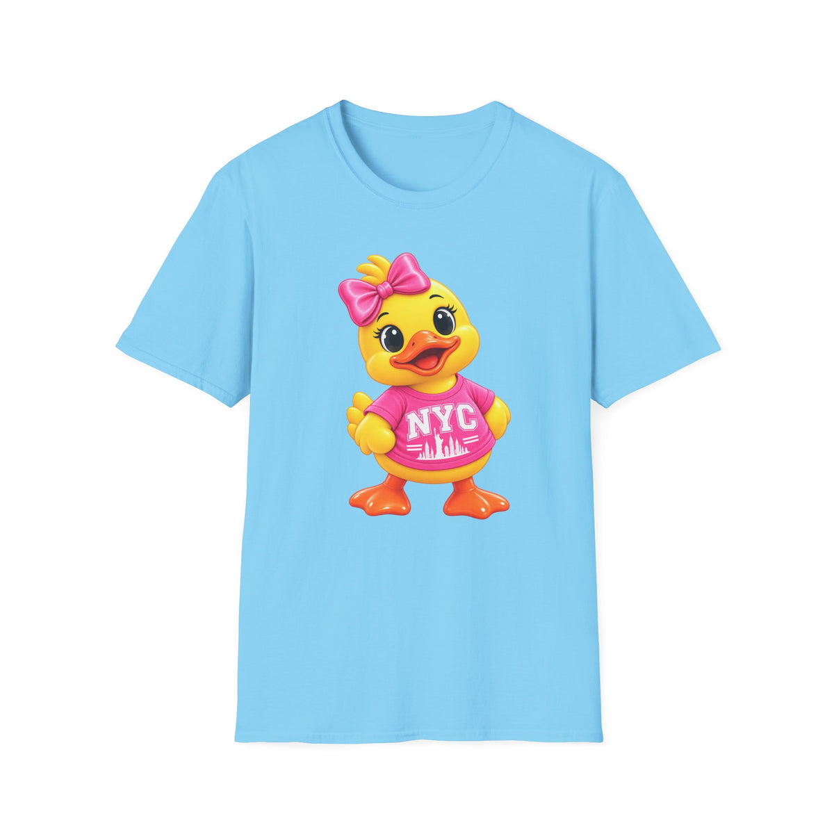 NYC Varsity Girl Rubber Duck T-Shirt