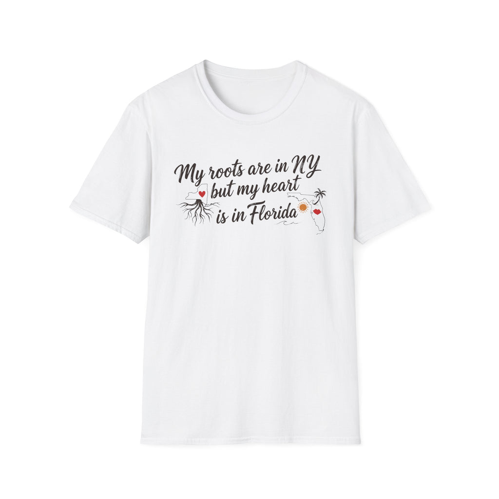 My Roots are in NY and heart is in FL III T-Shirt