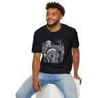Funny Cat & Reindeer Selfie T-Shirt