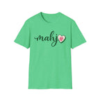 Mahj Green Script T-Shirt