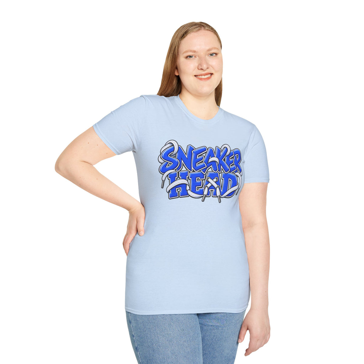 Sneaker Head - Blue - T-Shirt