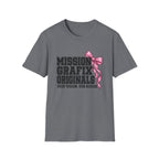 Mission Grafix Varsity Pink Bow T-Shirt