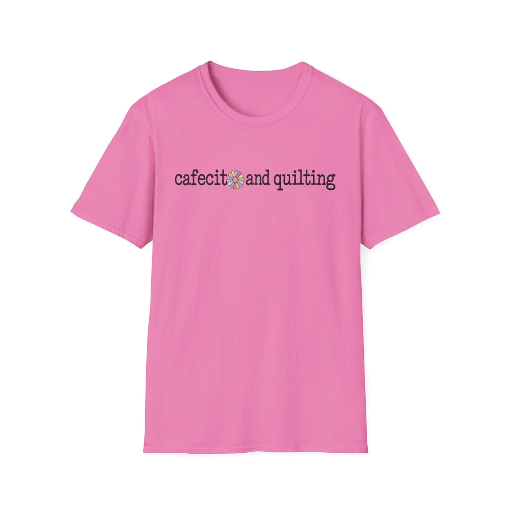 Cafecito and Quilting Dresden Flower T-Shirt
