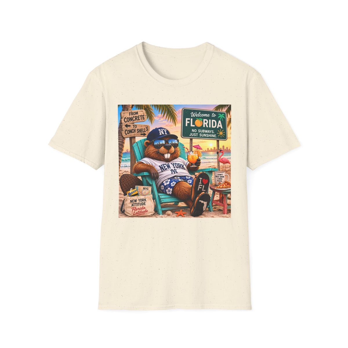 Beaver's NY to FL Escape T-Shirt