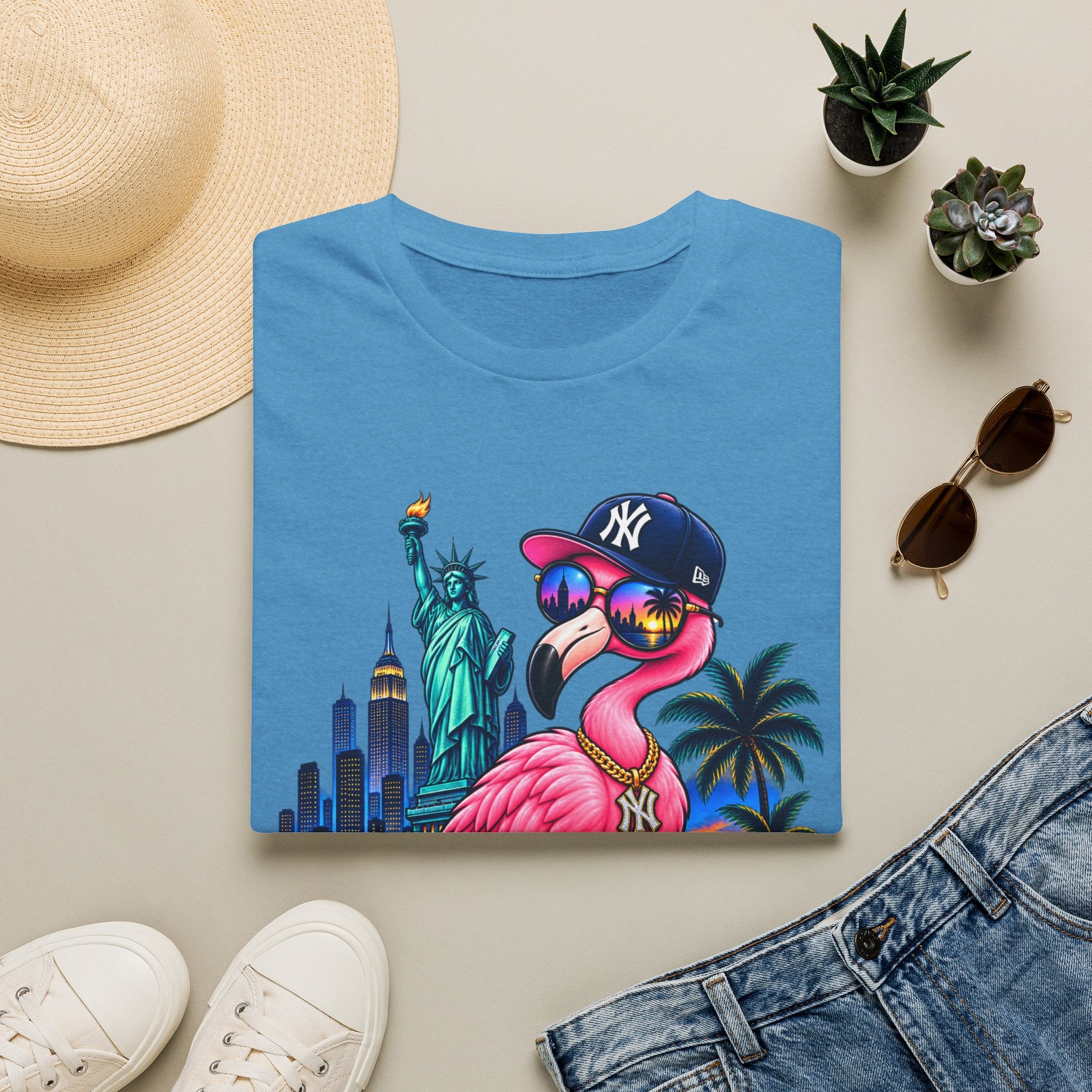 NYC Flamingo T-Shirt