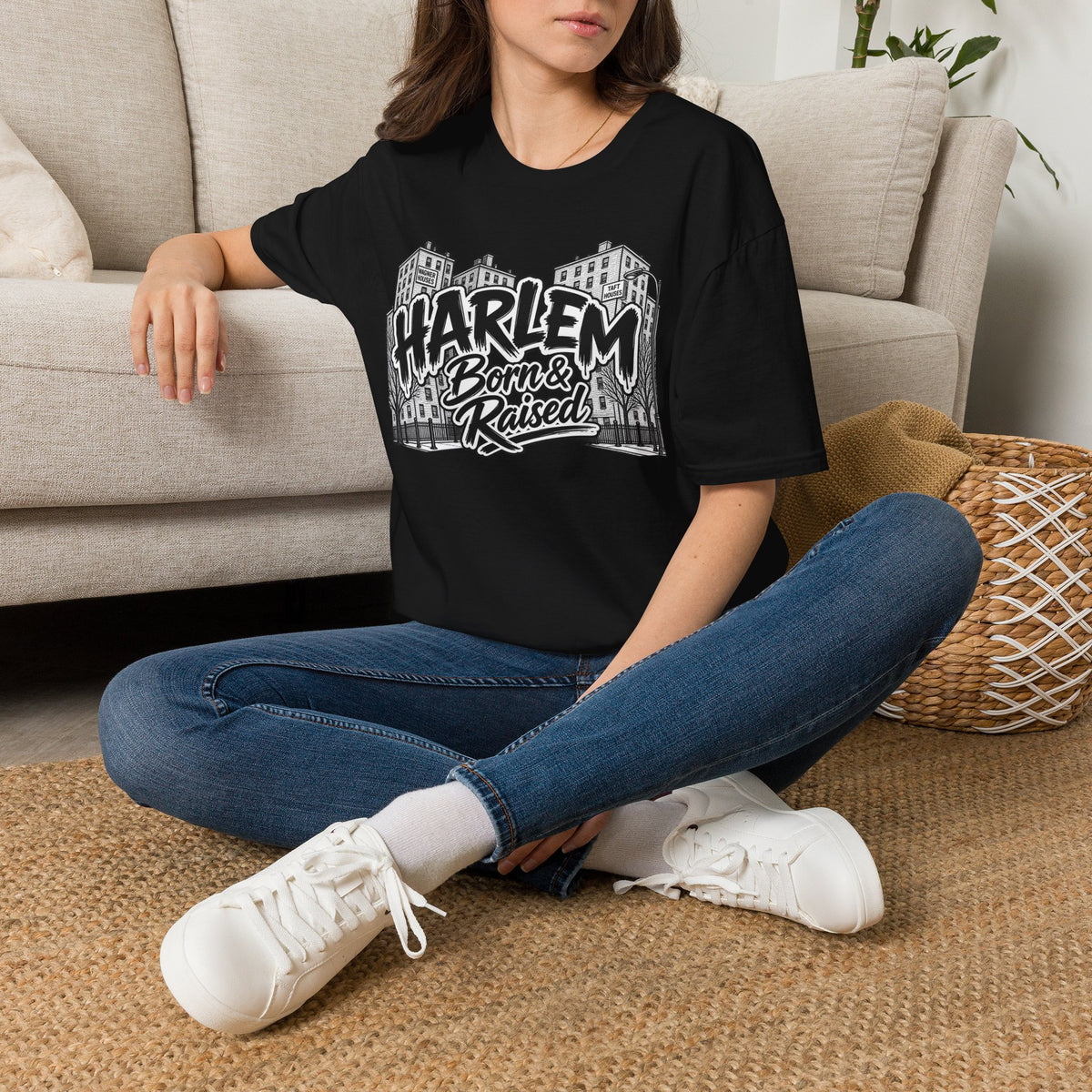 Harlem Born & Raised T-Shirt