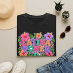 Latina Power Floral Retro T-Shirt