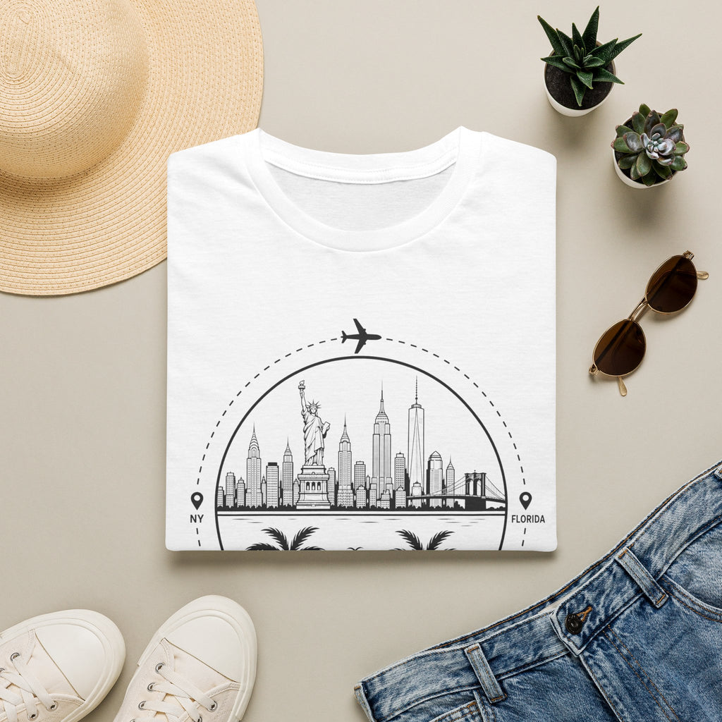 NY to FL Sphere T-Shirt