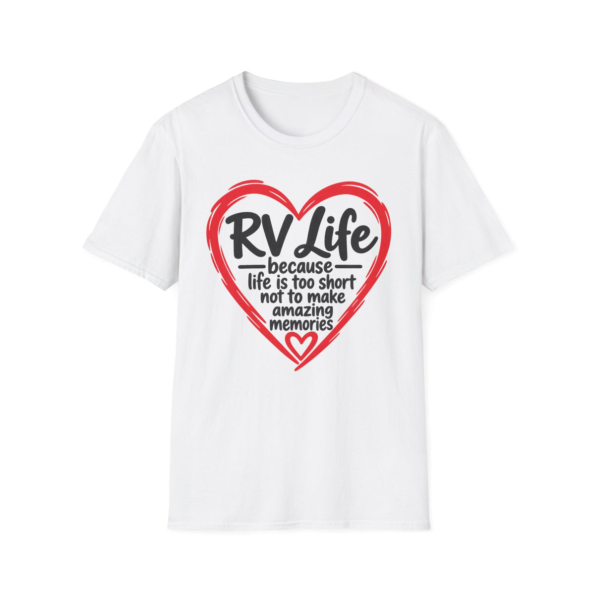 RV Life Heart Graphic T-Shirt