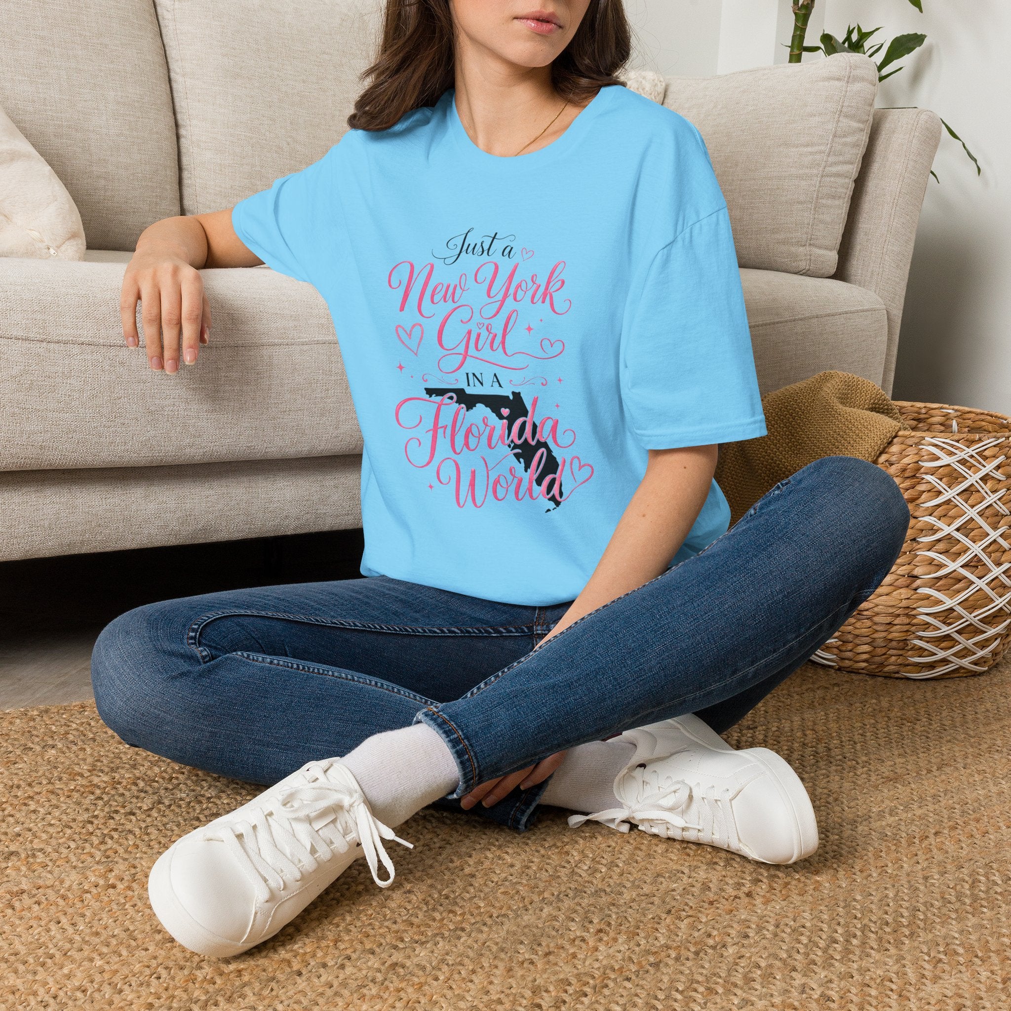 NY Girl in a FL World III T-Shirt