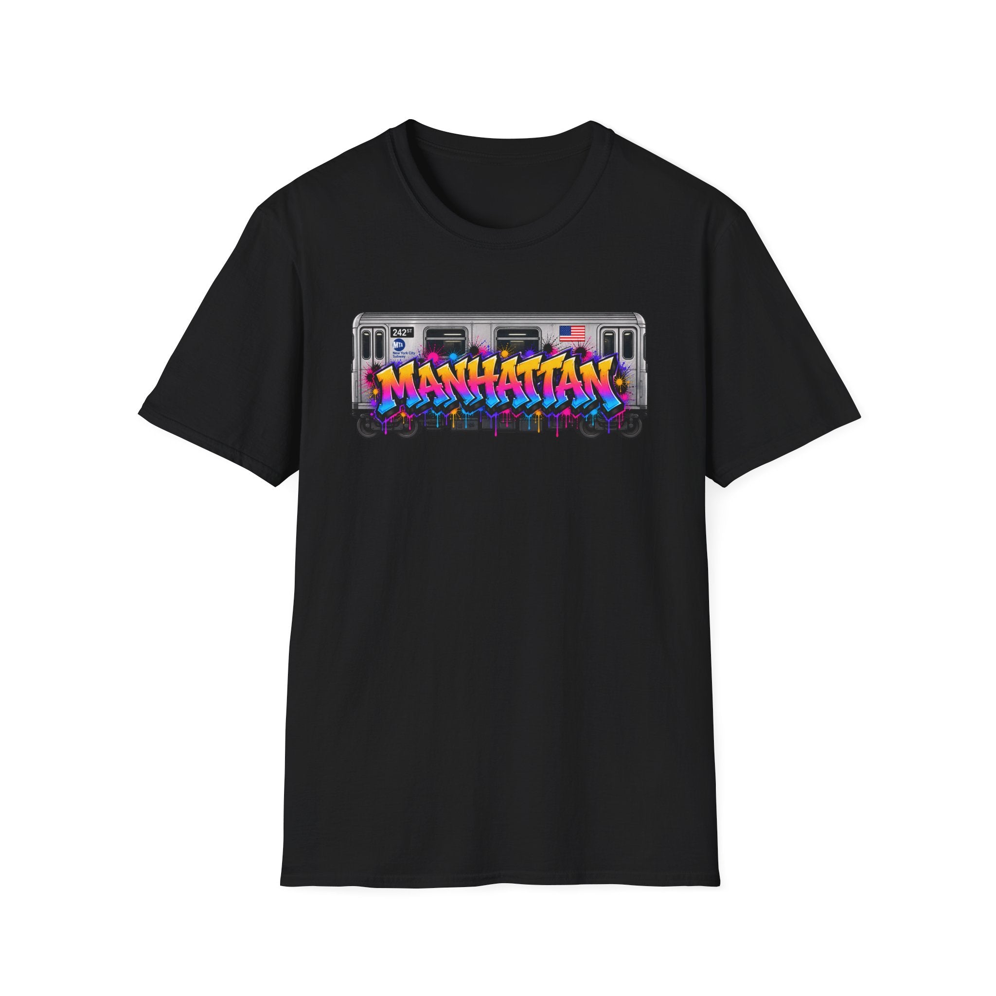 Manhattan Subway Graffiti T-Shirt
