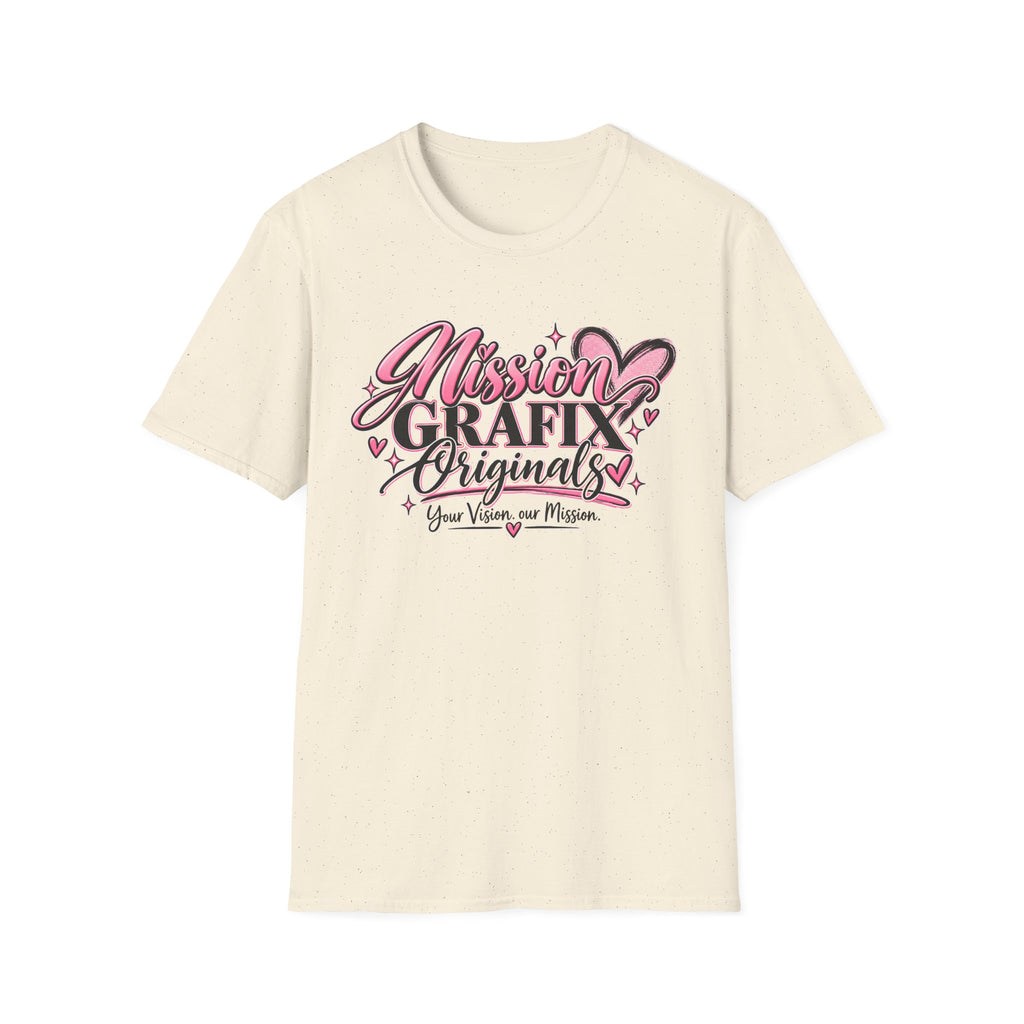 Mission Grafix Pink Heart T-Shirt