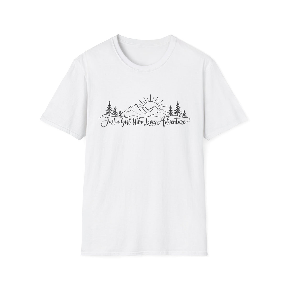 Just A Girl Who Loves Adventure T-Shirt