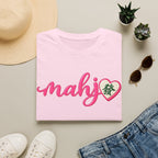 Mahj Pink Script T-Shirt