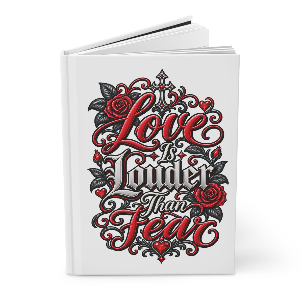 Love Is Louder Than Fear - Journal Hardcover