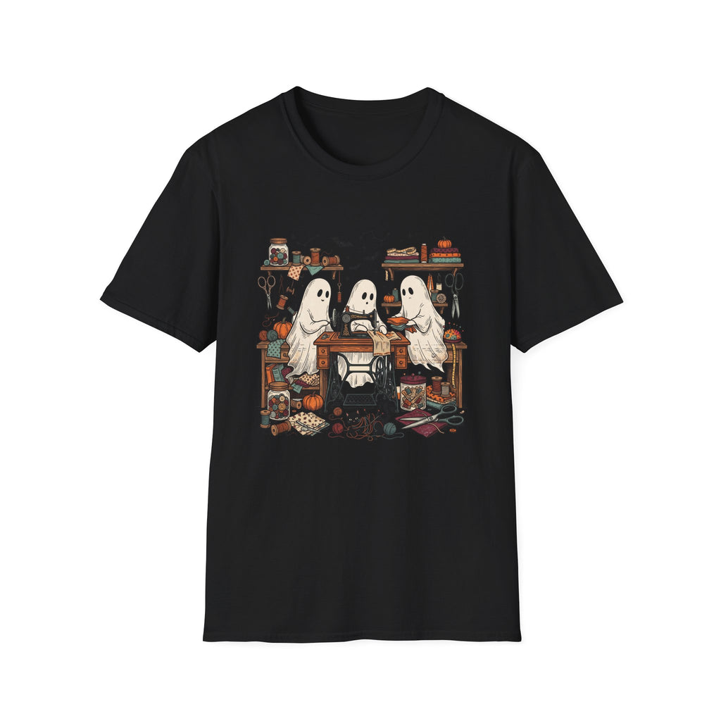 Ghostly Friends Sewing T-Shirt