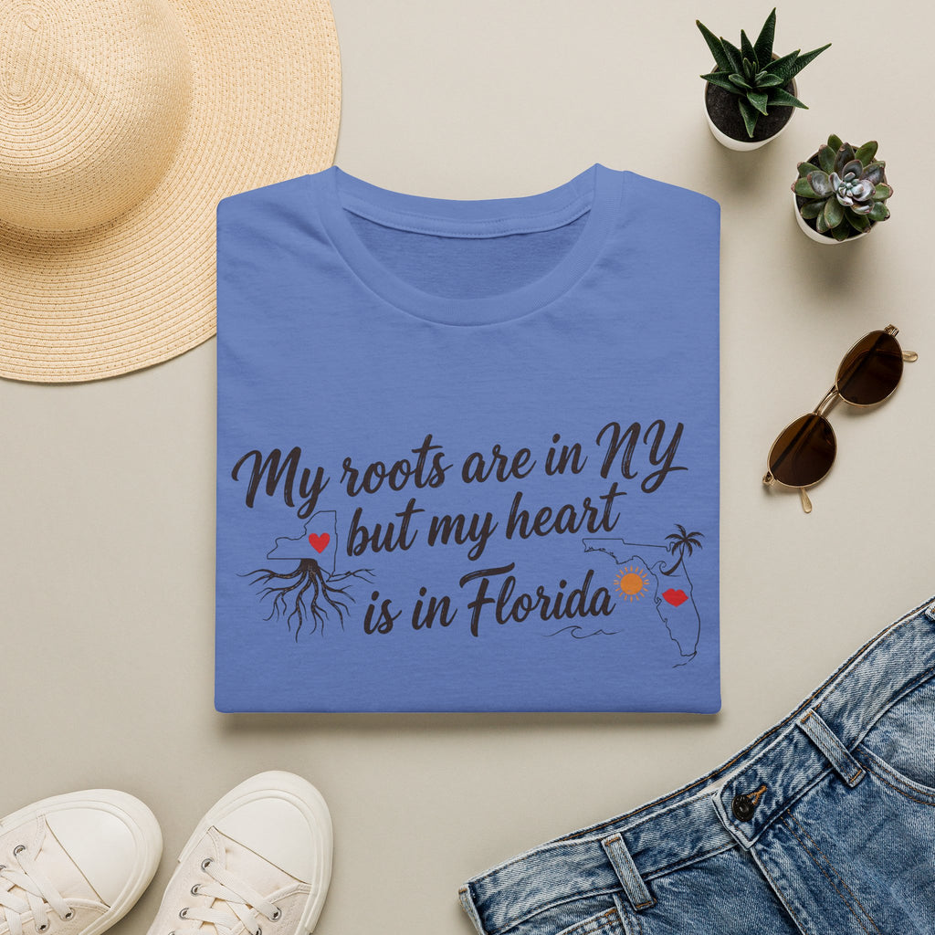 My Roots are in NY and heart is in FL III T-Shirt
