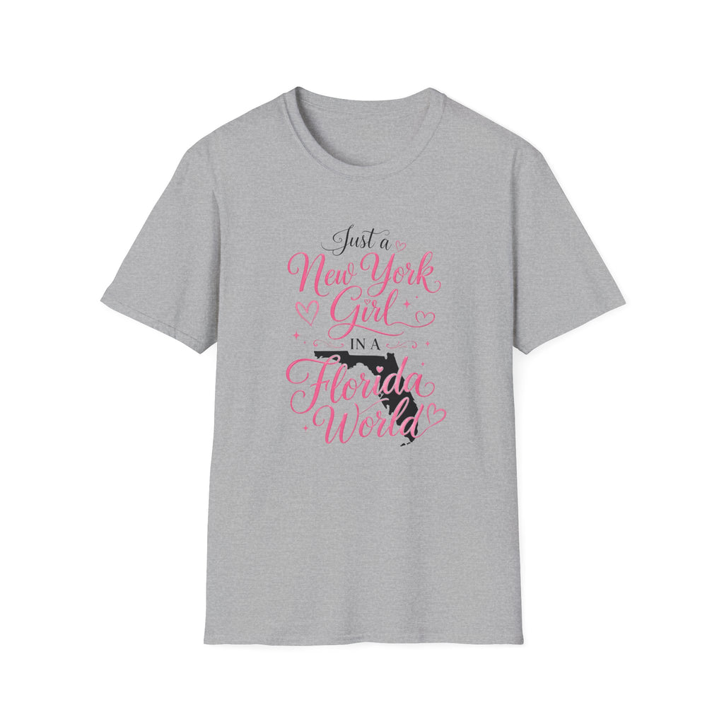 NY Girl in a FL World III T-Shirt