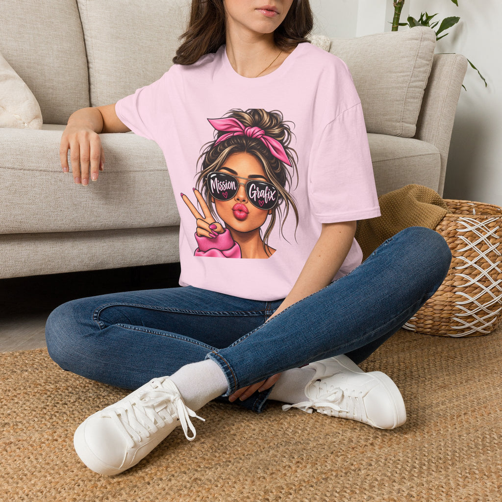 Mission Grafix Influencer Girl T-Shirt