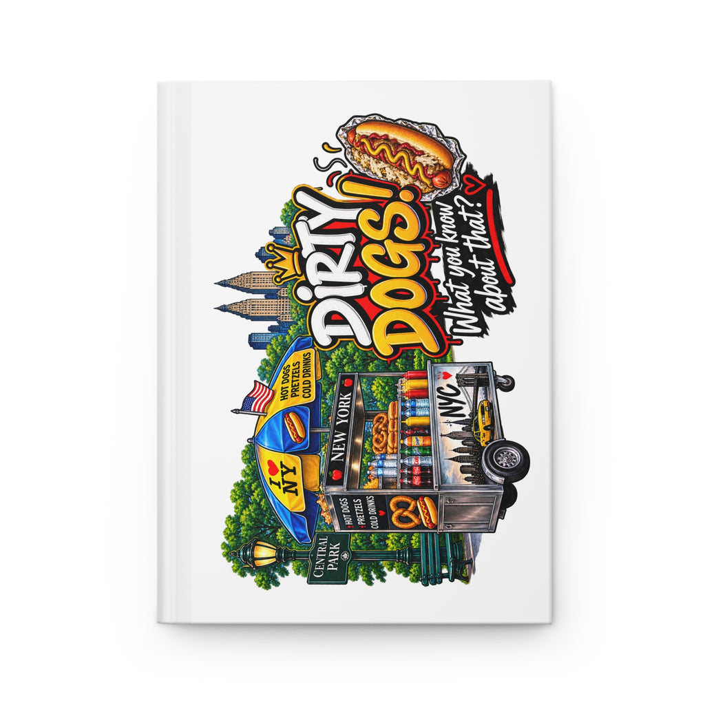 Dirty Dogs NYC Hot Dog Cart - Journal Hardcover