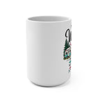 Wanderlust camper van mug | Travel quote 15oz ceramic mug
