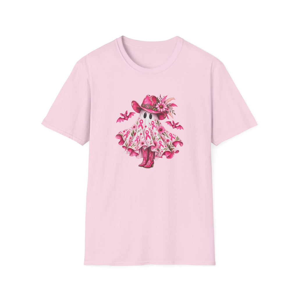 Breast Cancer Cowgirl Ghost T-Shirt