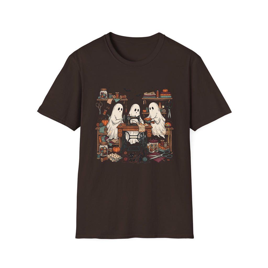 Ghostly Friends Sewing T-Shirt