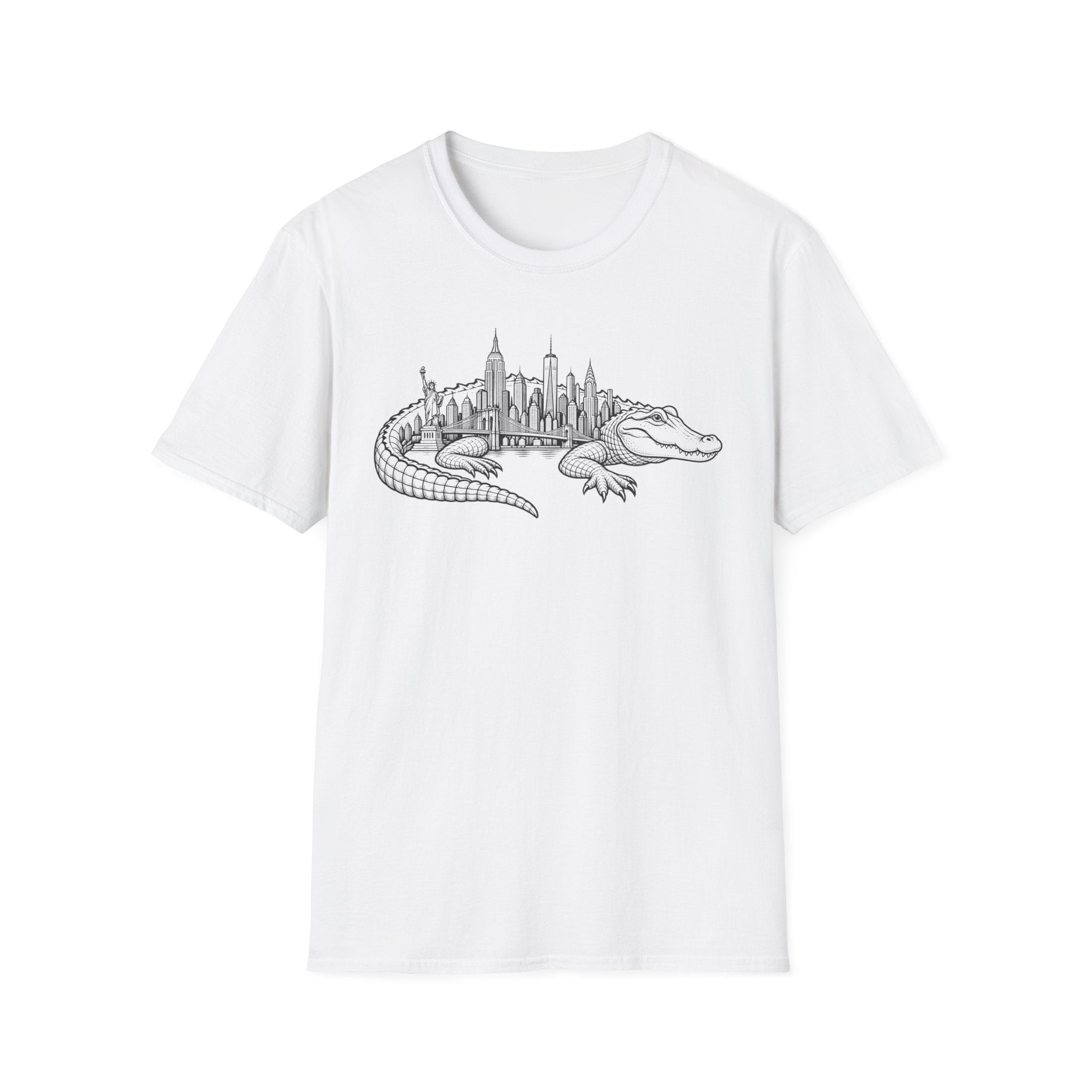 NYC Skyline Alligator T-Shirt