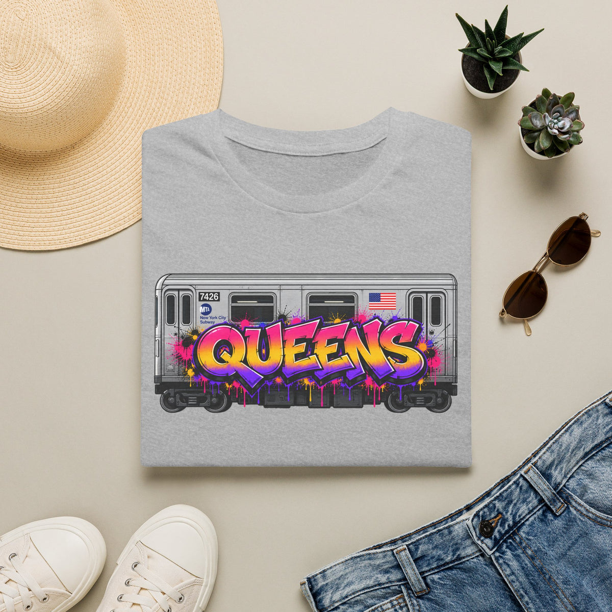 Queens Subway Graffiti T-Shirt