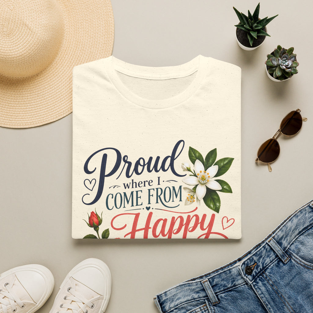 Proud Where I Come From Happy Where I'm Planted T-Shirt