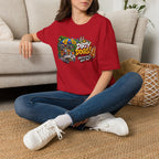 Dirty Dogs NYC Hot Dog Cart Street Scene T-Shirt