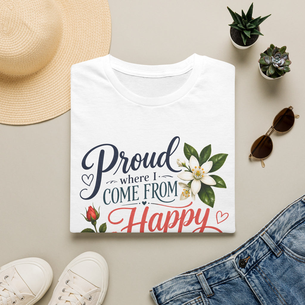 Proud Where I Come From Happy Where I'm Planted T-Shirt