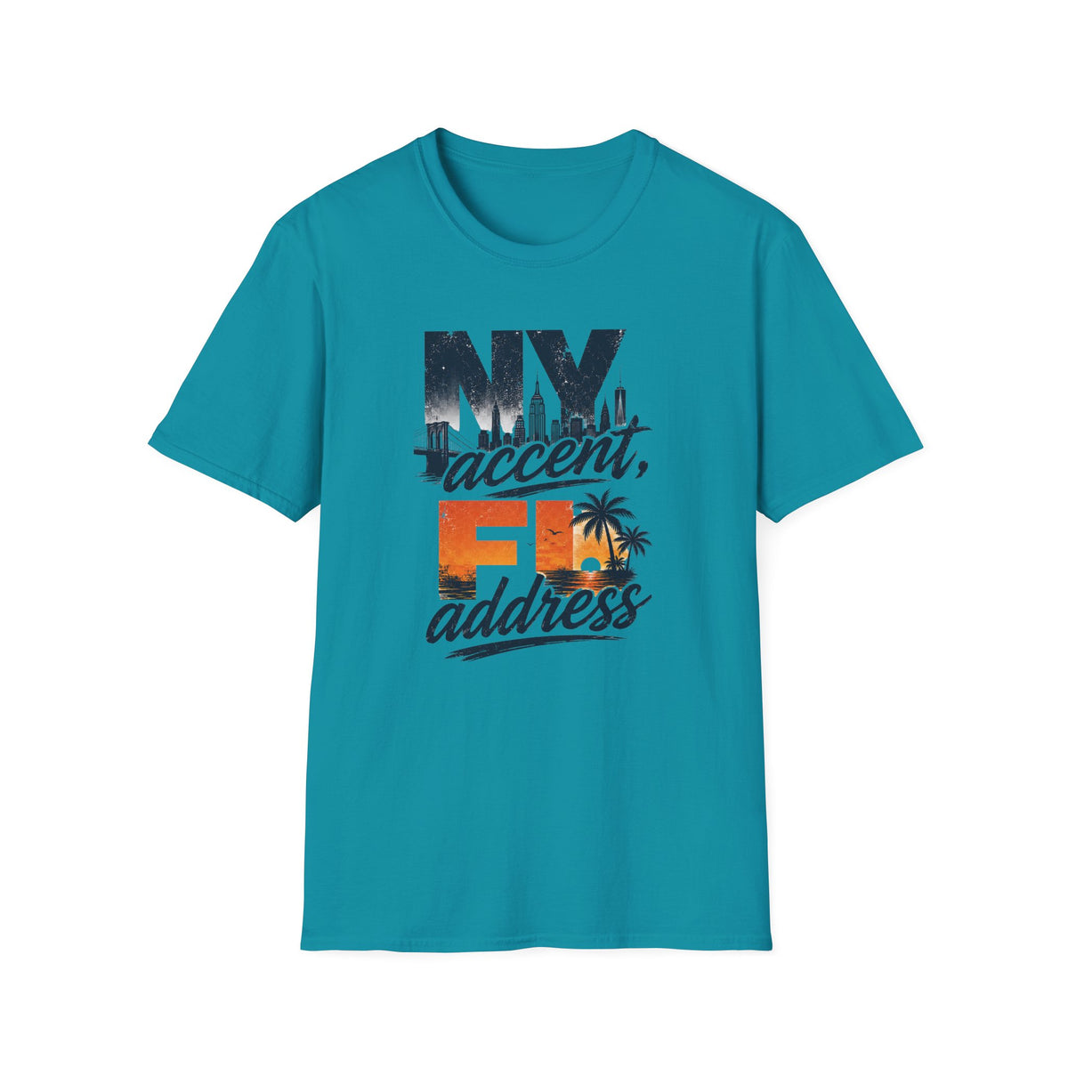 NY Accent FL Address T-Shirt