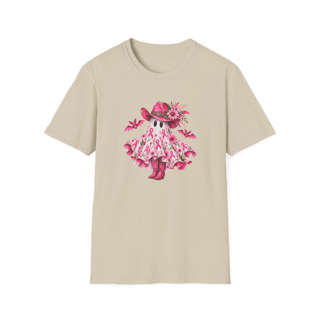 Breast Cancer Cowgirl Ghost T-Shirt