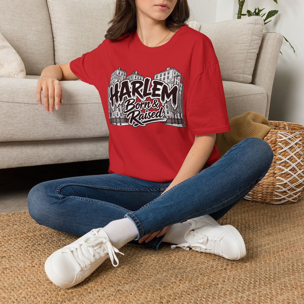 Harlem Born & Raised T-Shirt